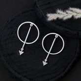 Donna Silver Earring