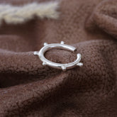 Droplet Silver Ring