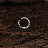 Forge Band Silver Ring