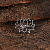 Neeraja Adjustable Silver Ring