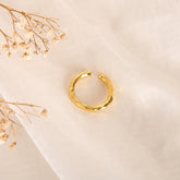 Forge Band Gold Ring