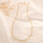 Forge Stick Gold Necklace