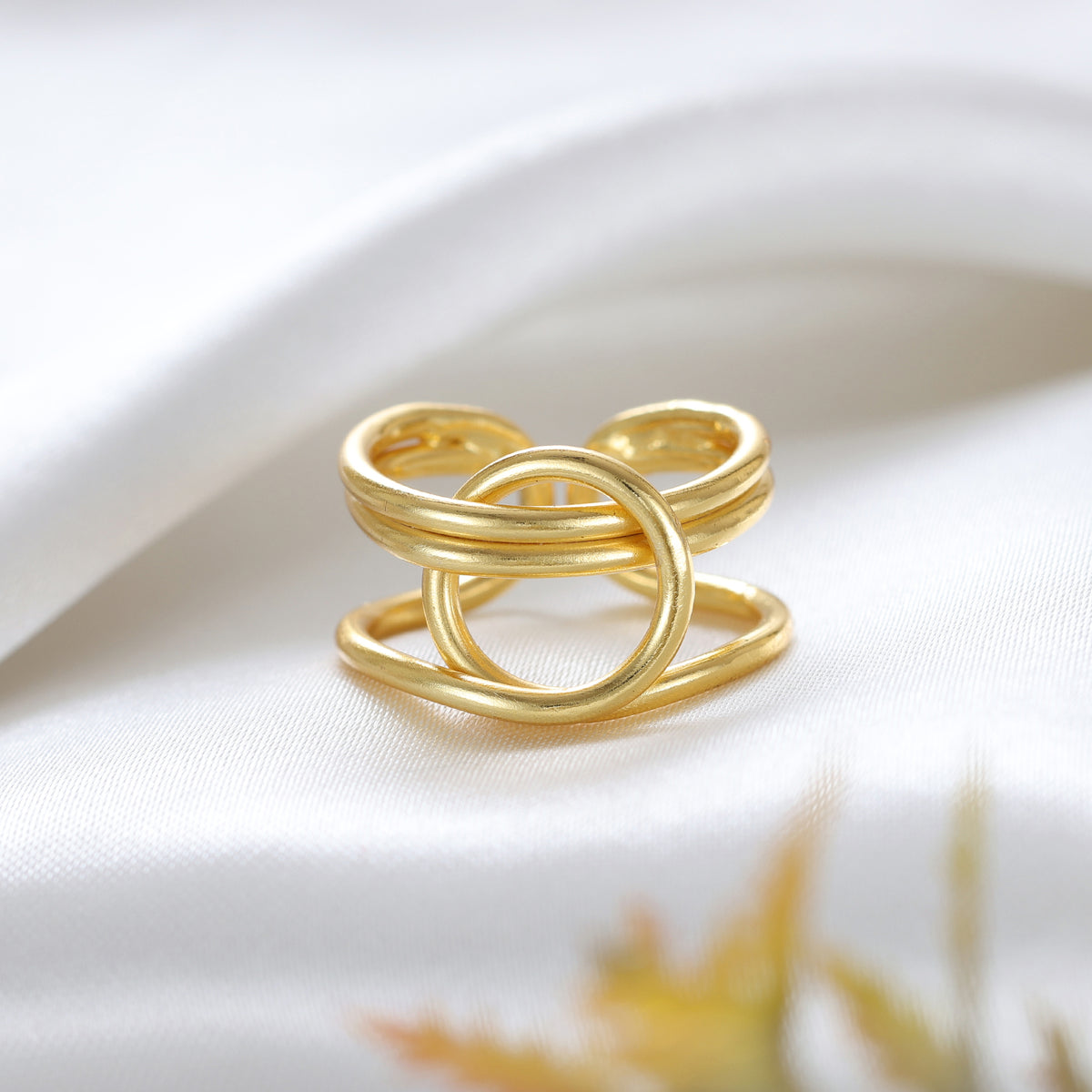 Contort Gold Ring