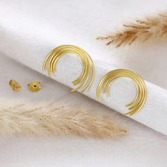 Helix Gold Earring