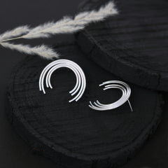 Helix Silver Earring