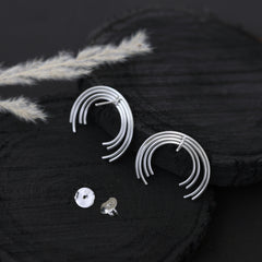 Helix Silver Earring