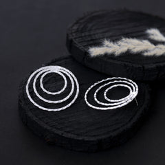 Oreloop Silver Earring