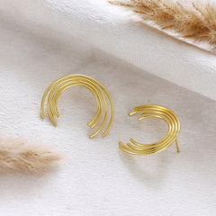 Helix Gold Earring