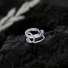 Contort Silver Ring