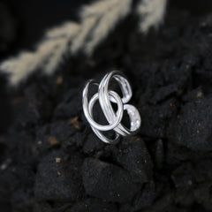 Contort Silver Ring