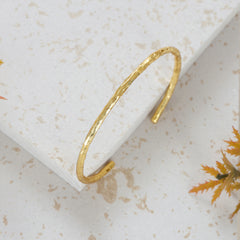 Forge Gold Cuff Bracelet