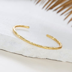 Forge Gold Cuff Bracelet