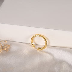 Forge Band Gold Ring