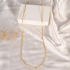 Forge Stick Gold Necklace