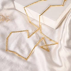 Forge Stick Gold Necklace