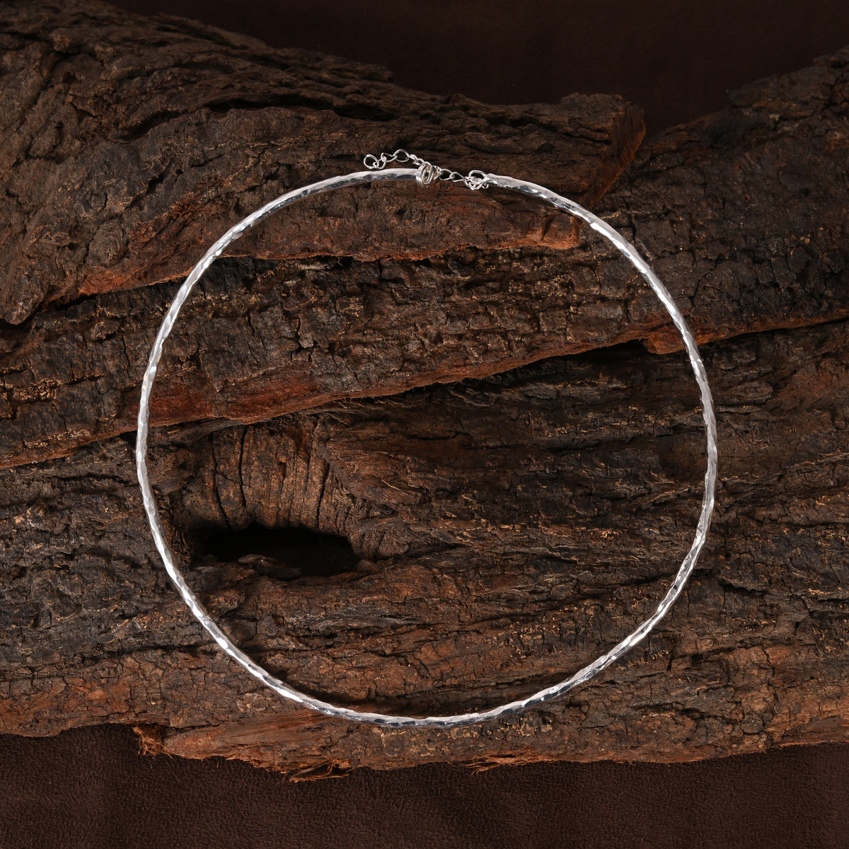 Forge Sleek Silver  Necklace