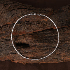 Forge Sleek Silver  Necklace