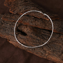 Forge Sleek Silver  Necklace