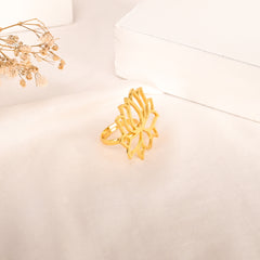 Neeraja Adjustable Gold Ring
