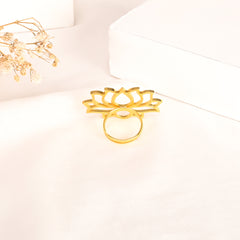 Neeraja Adjustable Gold Ring