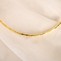 Forge Sleek Gold Necklace