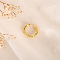 Forge Band Gold Ring