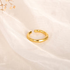 Forge Band Gold Ring
