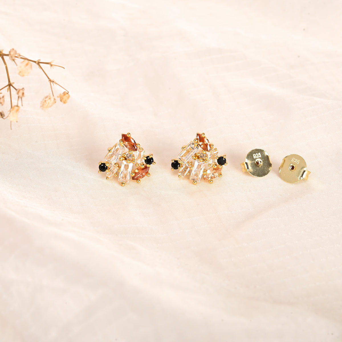 Gemscape Stud Earring