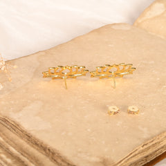 Neeraja Gold Stud Earring