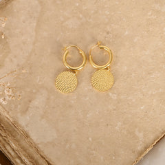 Crust Hoops Earring