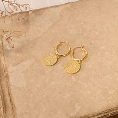 Crust Hoops Earring