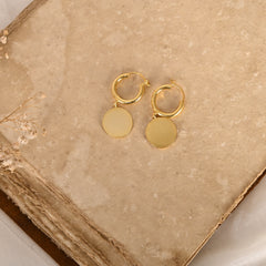 Crust Hoops Earring