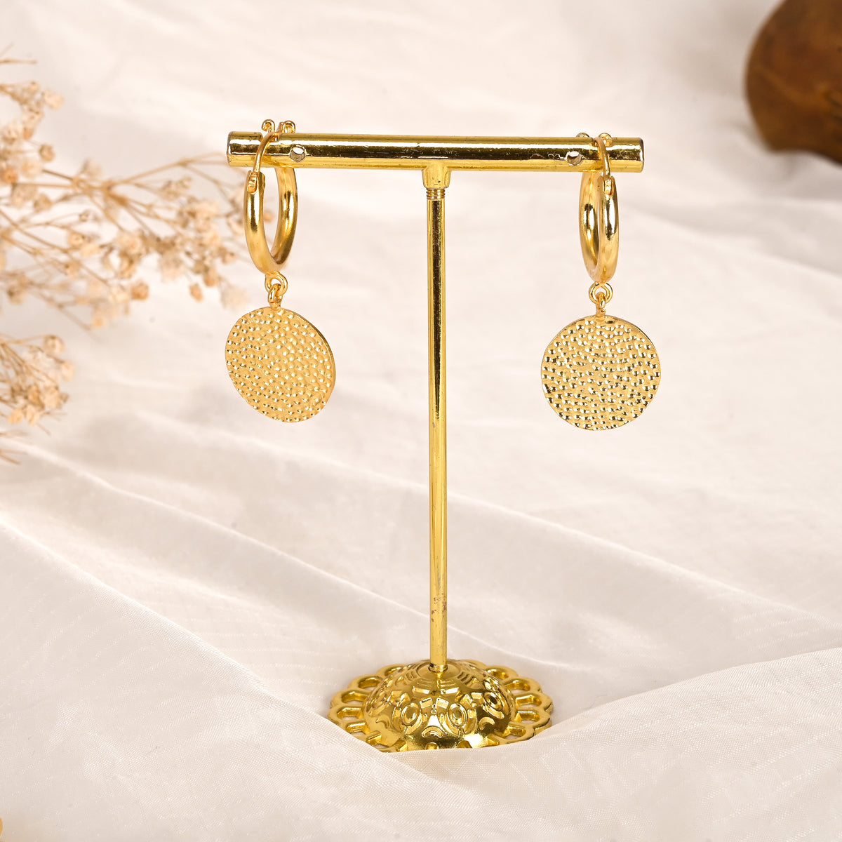 Crust Hoops Earring