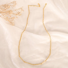 Forge Stick Gold Necklace