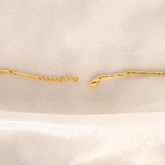 Forge Stick Gold Necklace